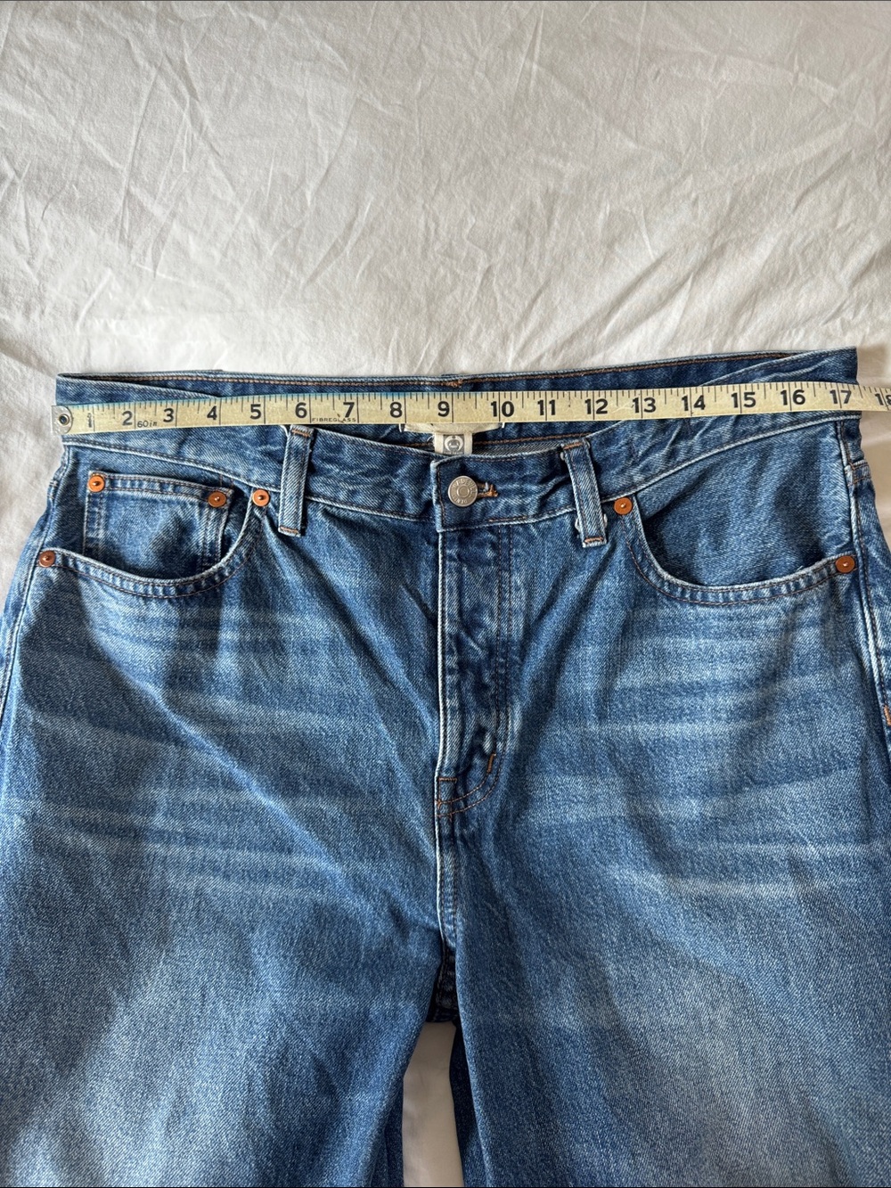 Madewell Darted Barrel Leg Jeans - Picture 6 of 7